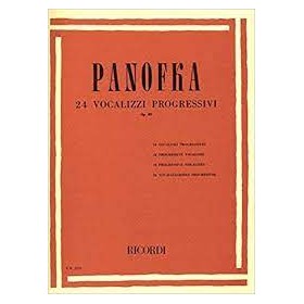 Panofka, 24 vovalizzi progressivi op. 85 (Ricordi)