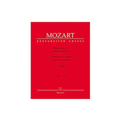 Mozart, Concierto en Sol M KV313 para flauta y orquesta (Barenreiter)