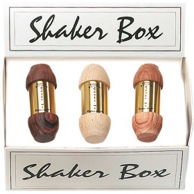 61613 - SHAKER DE MADERA ROHEMA display box con 12 Shake-me