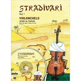 Alfaras j. stradivari vol.1 +cd (metodo violoncello) (boilea