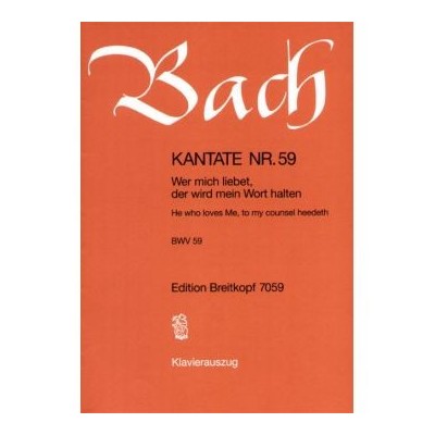 Bach j.s.  cantata nº68 also hat gott die welt geli  bwv.68