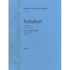Schubert f.  zauberharfe d644.overture(parte director)