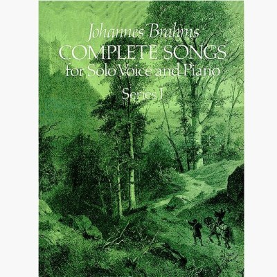 Brahms, J. Canciones 1º para canto y piano (Ed. Dover)