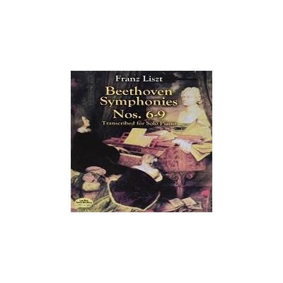 Liszt sinfonias de beethoven nº 6 a 9 transcritas para piano