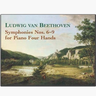 Beethoven l.v. sinfonia nº6 a 9 para piano a cuatro manos do