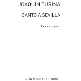 Turina, j. canto a sevilla para piano (ed. ume)