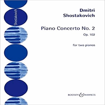 Shostakovich, d. piano concerto nº2 op.102 para dos pianos e