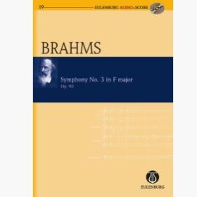Brahms j. sinfonia nº3 fa mayor op.90 (19)bolsillo+cd eulemb