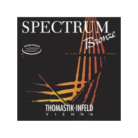 Set de cuerdas guitarra acústica Thomastik Spectrum Bronze SB110 extra light