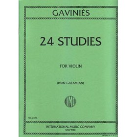 Gavinies 24 estudios  (violin)