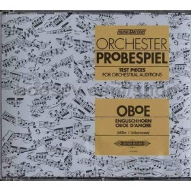 Orchester probespiel (repertorio orquestal) oboe (3cd)