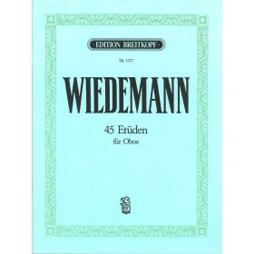 Wiedemann, 45 estudios para oboe (Ed. Breitkopf)