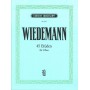 Wiedemann, 45 estudios para oboe (Ed. Breitkopf)
