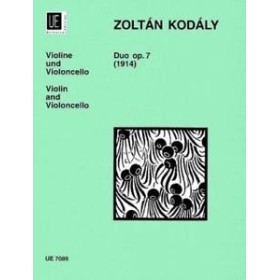 Kodaly z. duo para violin y violoncello op.7 (1914)
