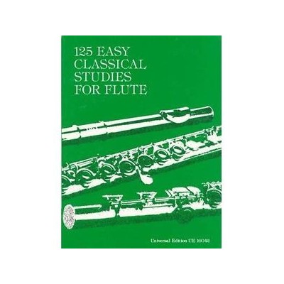 Vester estudios clasicos faciles (125) para flauta