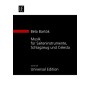 Bartok b.  musica instrumentos cuerda,percusion celesta