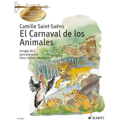 Saint saens c.  carnaval de los animales (facil) para piano
