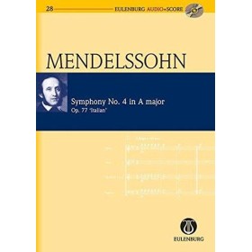 Mendelssohn,sinfonia nº4 la mayor op.90 "italian" bolsillo+c