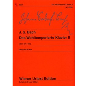 Bach J.S. Clave bien temperado v.2 urtext  bwv.870/893 (Ed. Wiener)