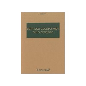 Goldschmidt, B. Cellokonzert (1953) (study score)HPS 1284