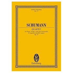 Schumann, cuarteto op.47 en Mib Mayor (study score) Ed. Eulemburg