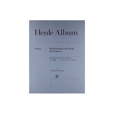 Henle Album. Musica para piano desde Bach hasta Debussy (Ed. Henle)