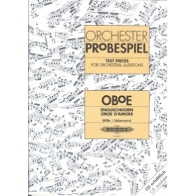 Orchester probespiel (repertorio orquestal) oboe