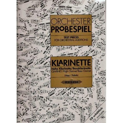 Orchester probespiel (repertorio orquestal) clarinete (peter