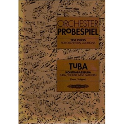 Orchester probespiel (repertorio orquestal) tuba