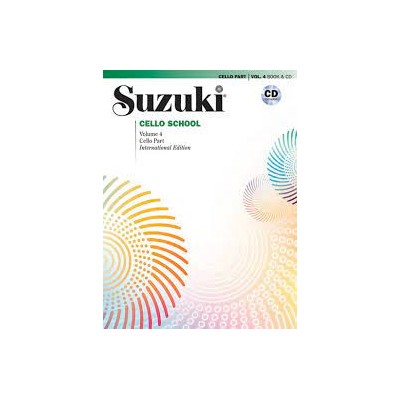 Suzuki, Escuela del cello vol. 4 con CD