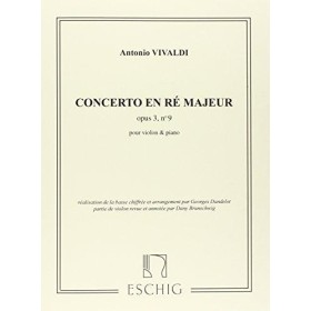 Vivaldi, concierto en re mayor, op.3, nº9 para violin y pian