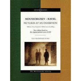 Moussorgsky-ravel. cuadros de una exposicion (full score)