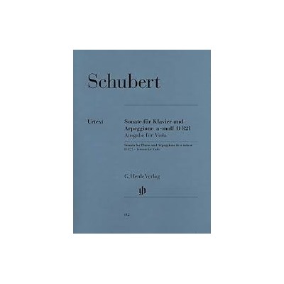 Schubert, F. Arpeggione (sonata en la menor d.821) para viola y piano (Ed. Henle)