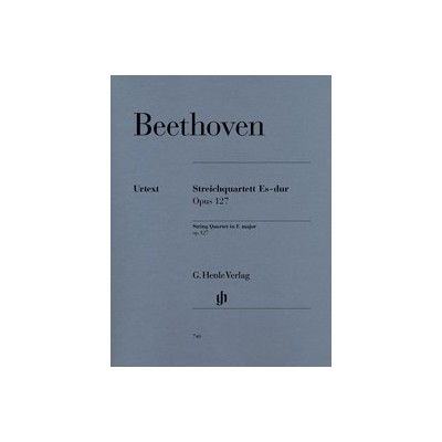 Beethoven l.v. cuarteto de cuerdas en mib mayor op. 127 (hen