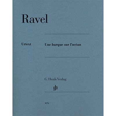 Ravel m. une barque sur l´ocean  para piano (henle verlag)