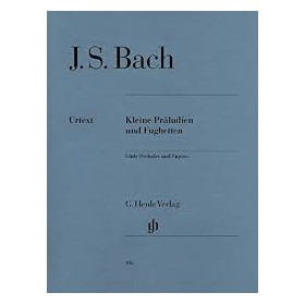 Bach, Pequeños preludios y fugas para piano (Ed. Henle Verlag)