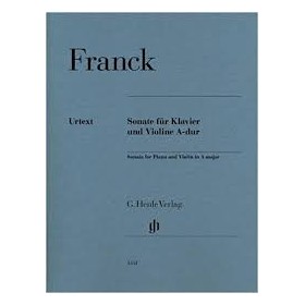 Franck, Sonata en La M para violin y piano (Ed. Henle)