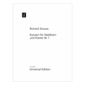 Strauss, R. Concierto para trompa y piano nº1 (Universal Edition)