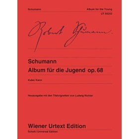 Schumann, Album de la juventud op. 68 para piano (Ed. Wiener)