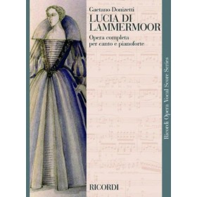 Donizetti g. lucia di lammermoor. vocal score. ed. ricordi