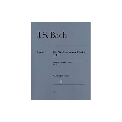 Bach j.s.  clave bien temperado v.1 urtext (henle verlag)