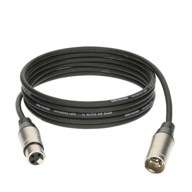 Cable audio micrófono mono jack 6.3mm M/H 5m