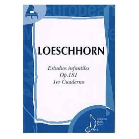 Loeschhorn a. estudios infantiles para piano op181