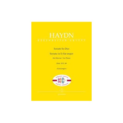 Haydn, Sonata en Mib Mayor para piano Hob. XVI:49 (Ed. Barenreiter)
