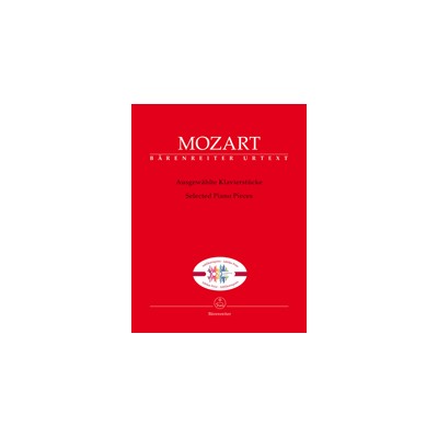 Mozart, Seleccion de piezas para piano (Ed. Barenreiter)