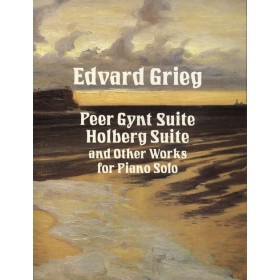 Grieg peer gynt y suite holberg para piano dover