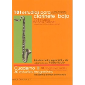 Pedro rubio-estudios para clarinete bajo cuaderno 2