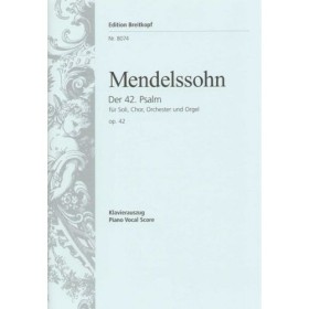 Mendelssohn der psalm op.42 (voz y piano)