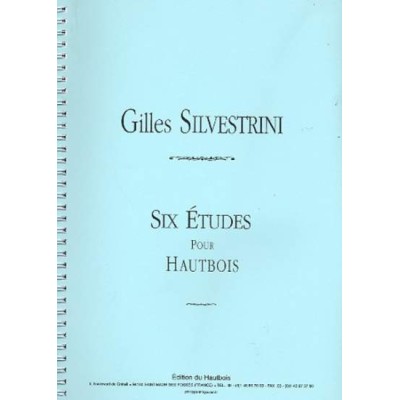 Silvestrini, g. 6 estudios para oboe (ed. rigoutat)
