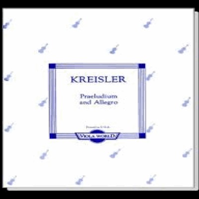 Kreisler /arnold . preludio y allegro para viola y piano (ed
